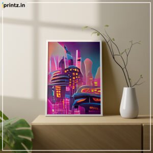 Fantasy World Poster Canvas Print