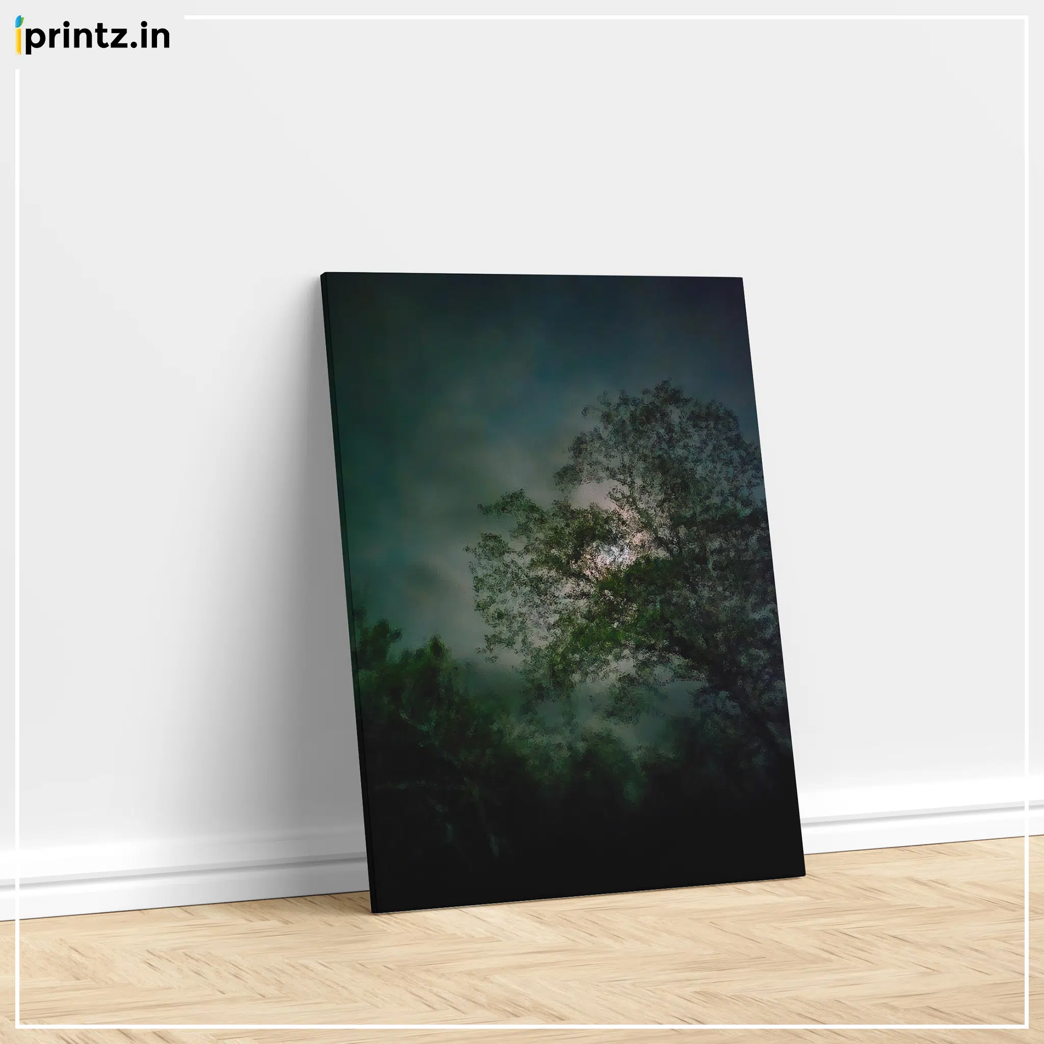 Midnight View Artwork Canvas print